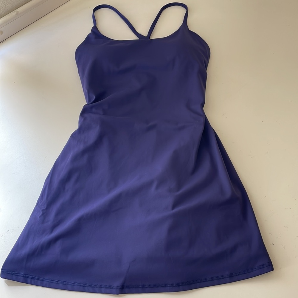 Halara SoftlyZero Plush Backless Active Dress-Easy Peezy Edition - Picture 5 of 14